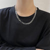 Collier homme en argent