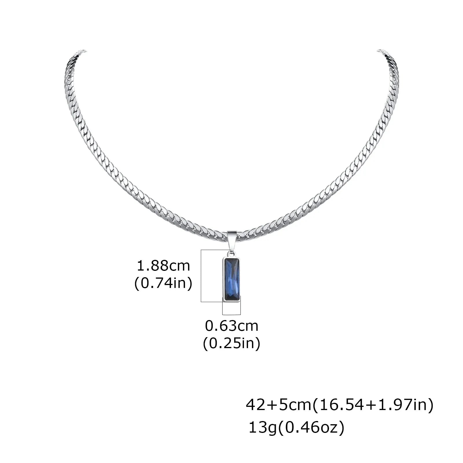 Collier Homme Noir et Argent