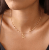 Collier Lettre Personnalisé Acier Inoxydable