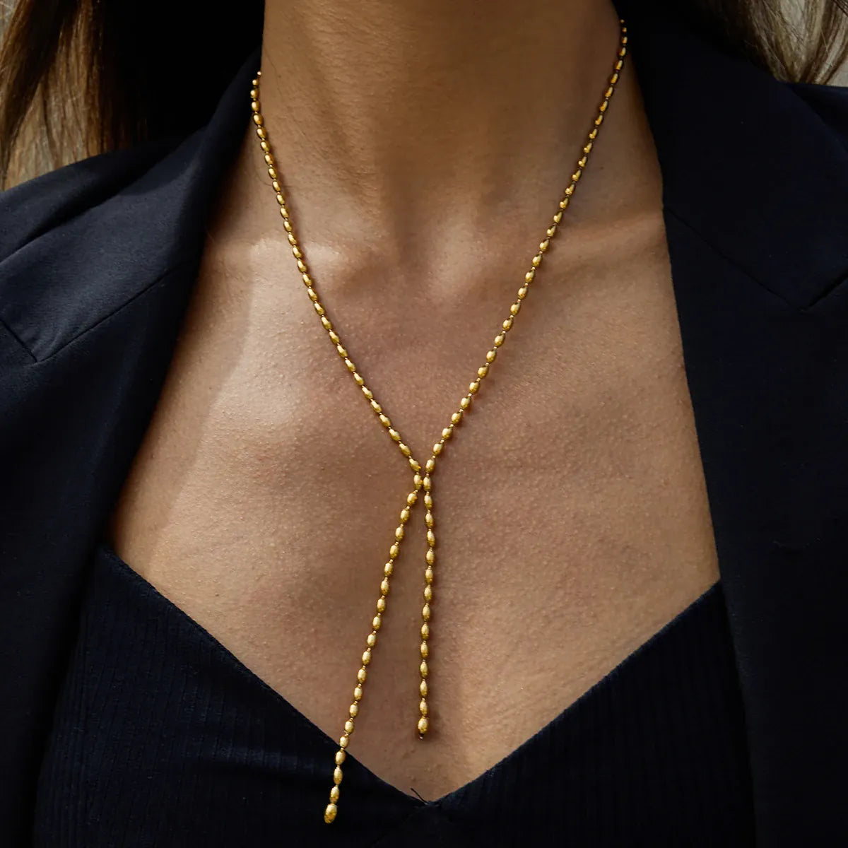 Collier Long Or