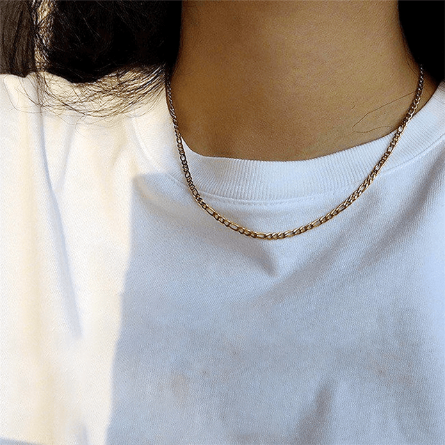 Collier maille figaro