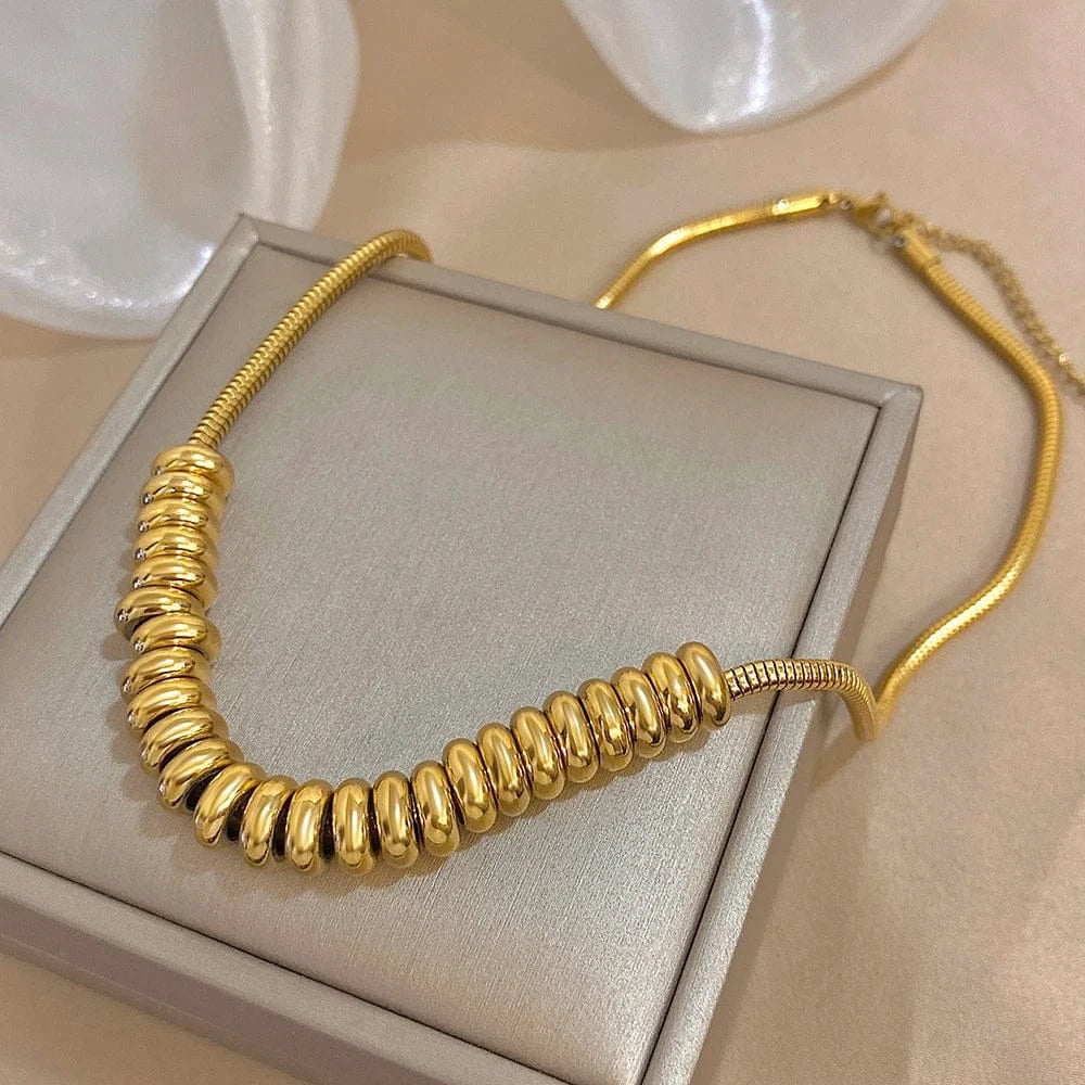 Collier Or avec Breloques