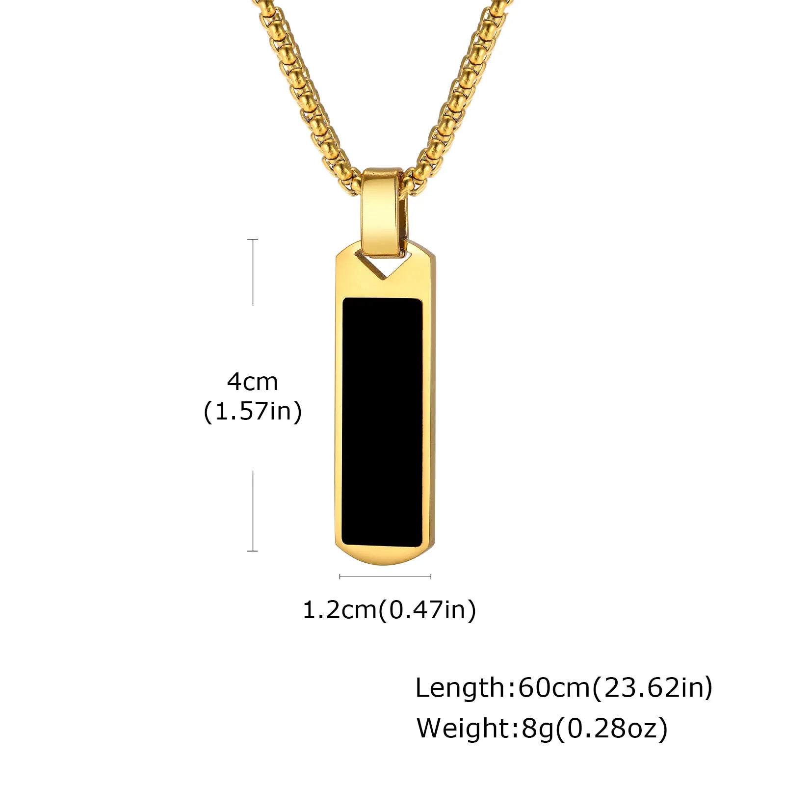 Collier Pierre Naturelle Homme