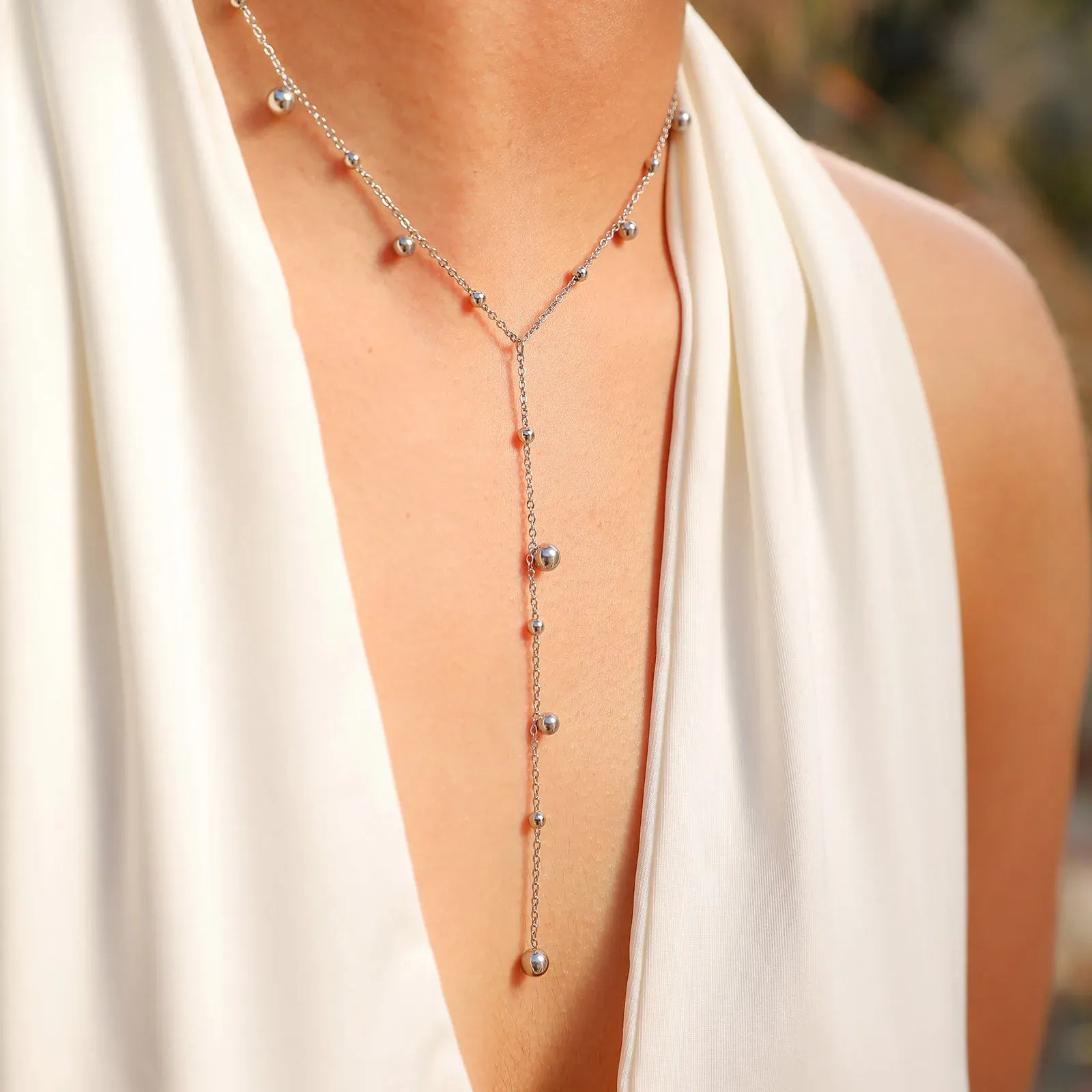 Collier Sautoir Boule