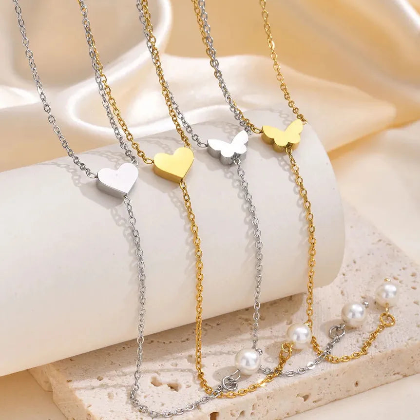 Collier Sautoir Papillon