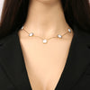 Collier Trefle Acier Inoxydable