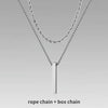 Double Chaine Homme