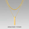 Double Chaine Homme