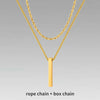 Double Chaine Homme