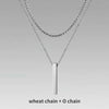 Double Chaine Homme