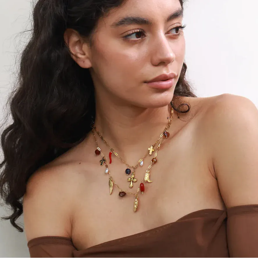 Double Collier Charms