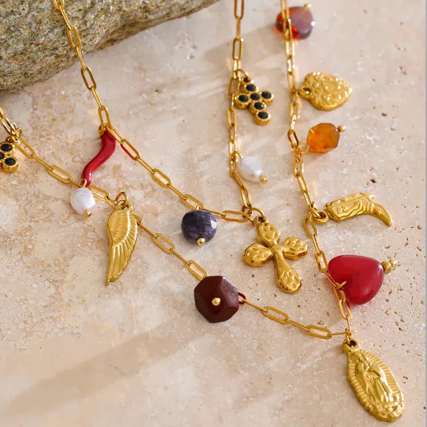 Double Collier Charms