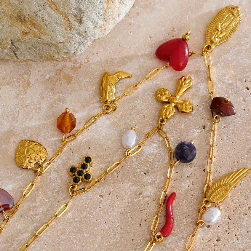 Double Collier Charms