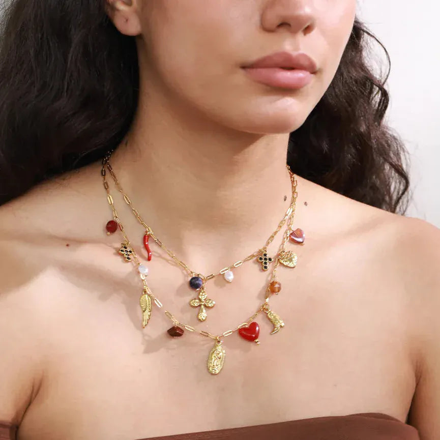 Double Collier Charms