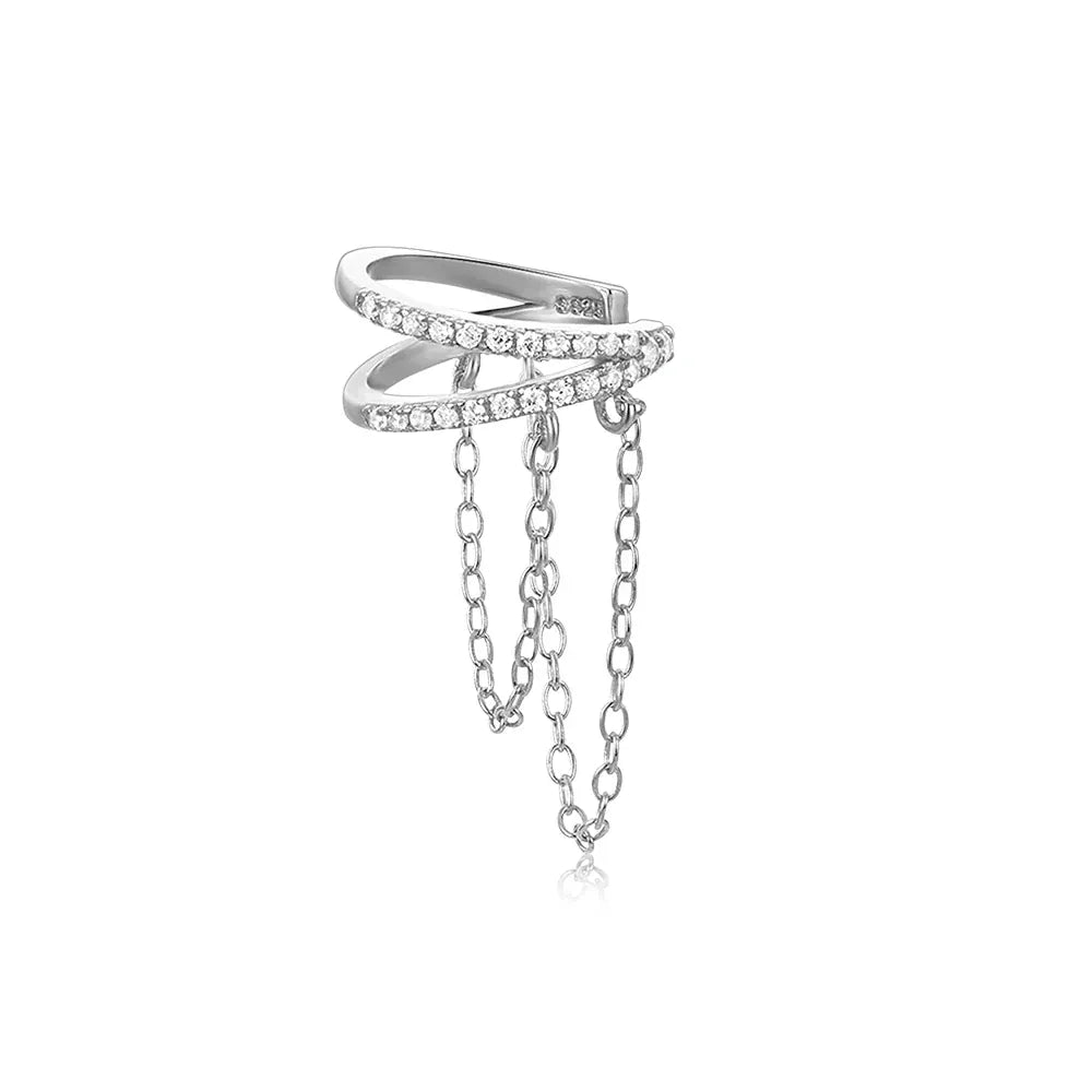 Double Ear Cuff Chaine