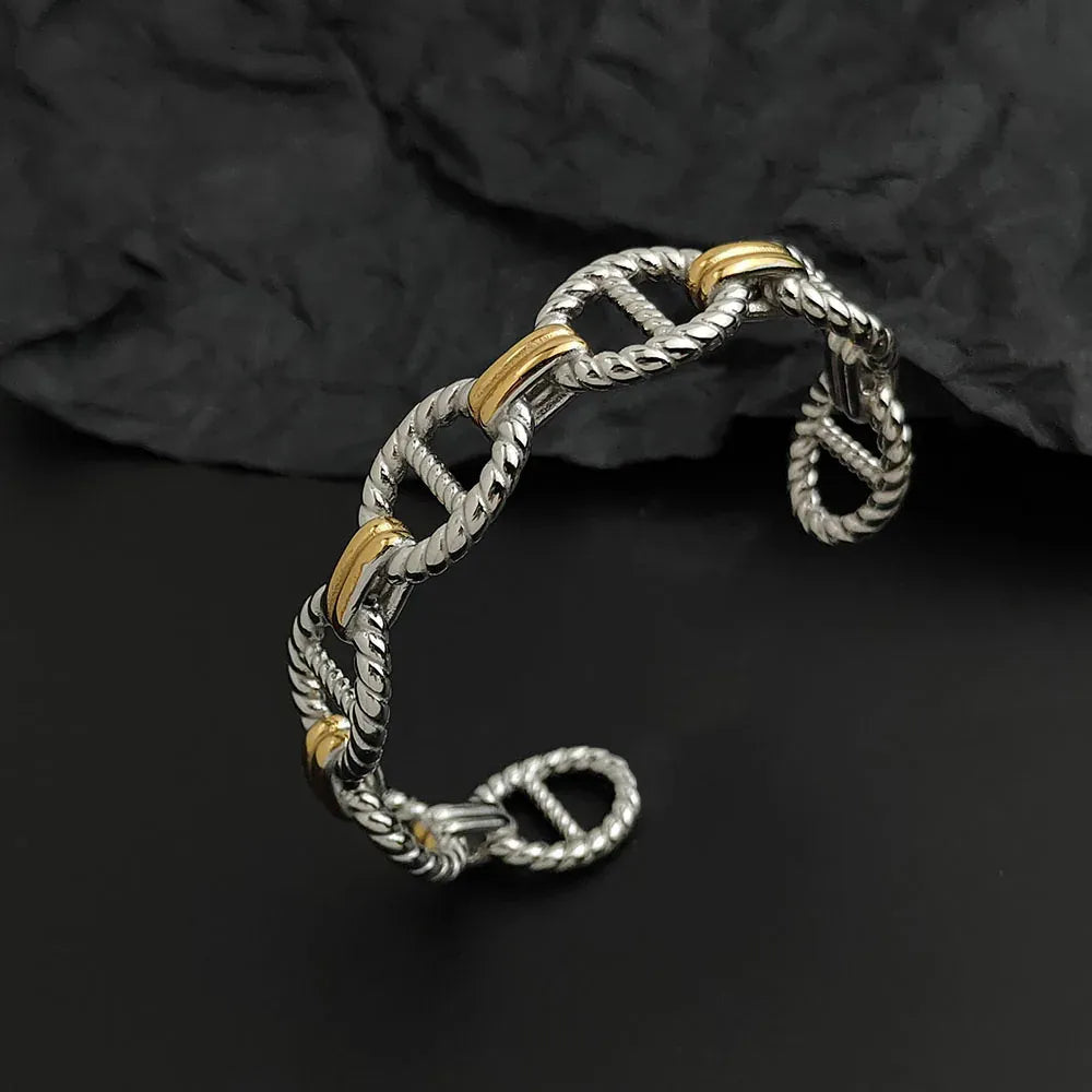 Jonc Maillon Grain de Café