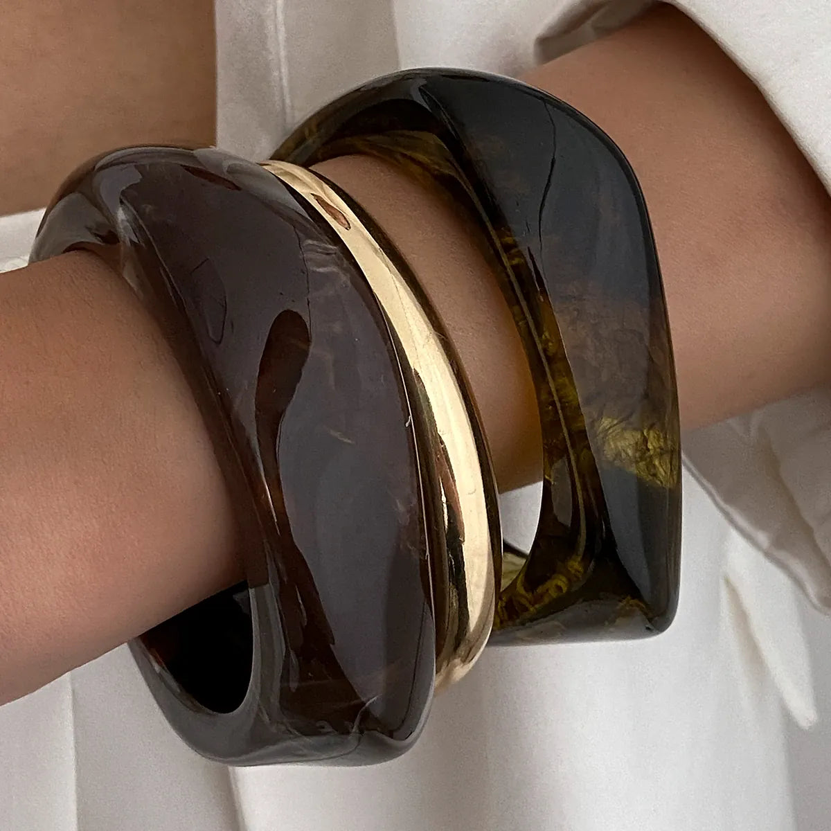 Jonc Marron Femme
