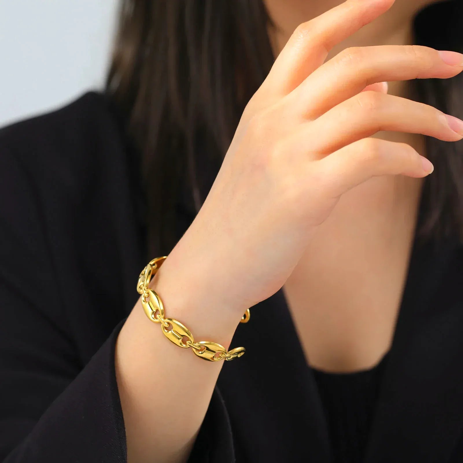 Jonc Ouvert Grain de Café