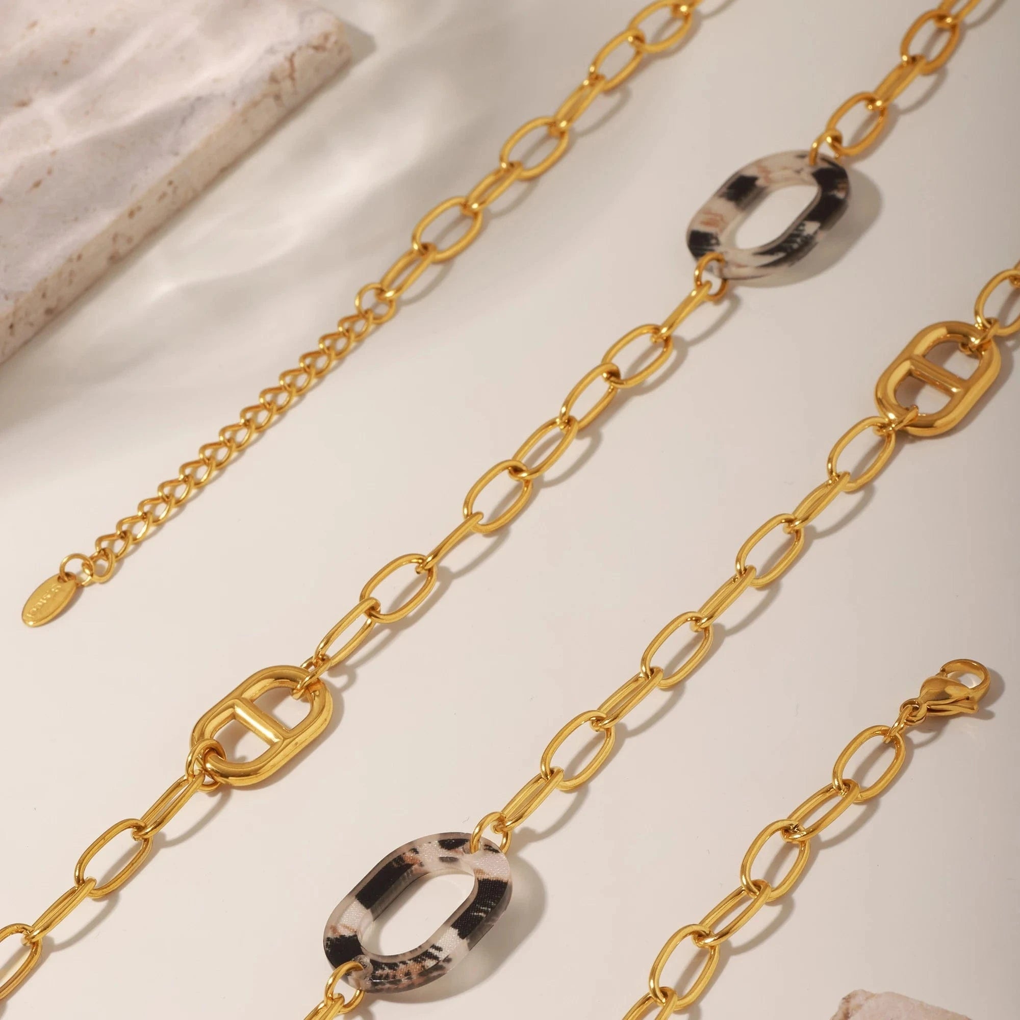 Long Collier Grain de Café