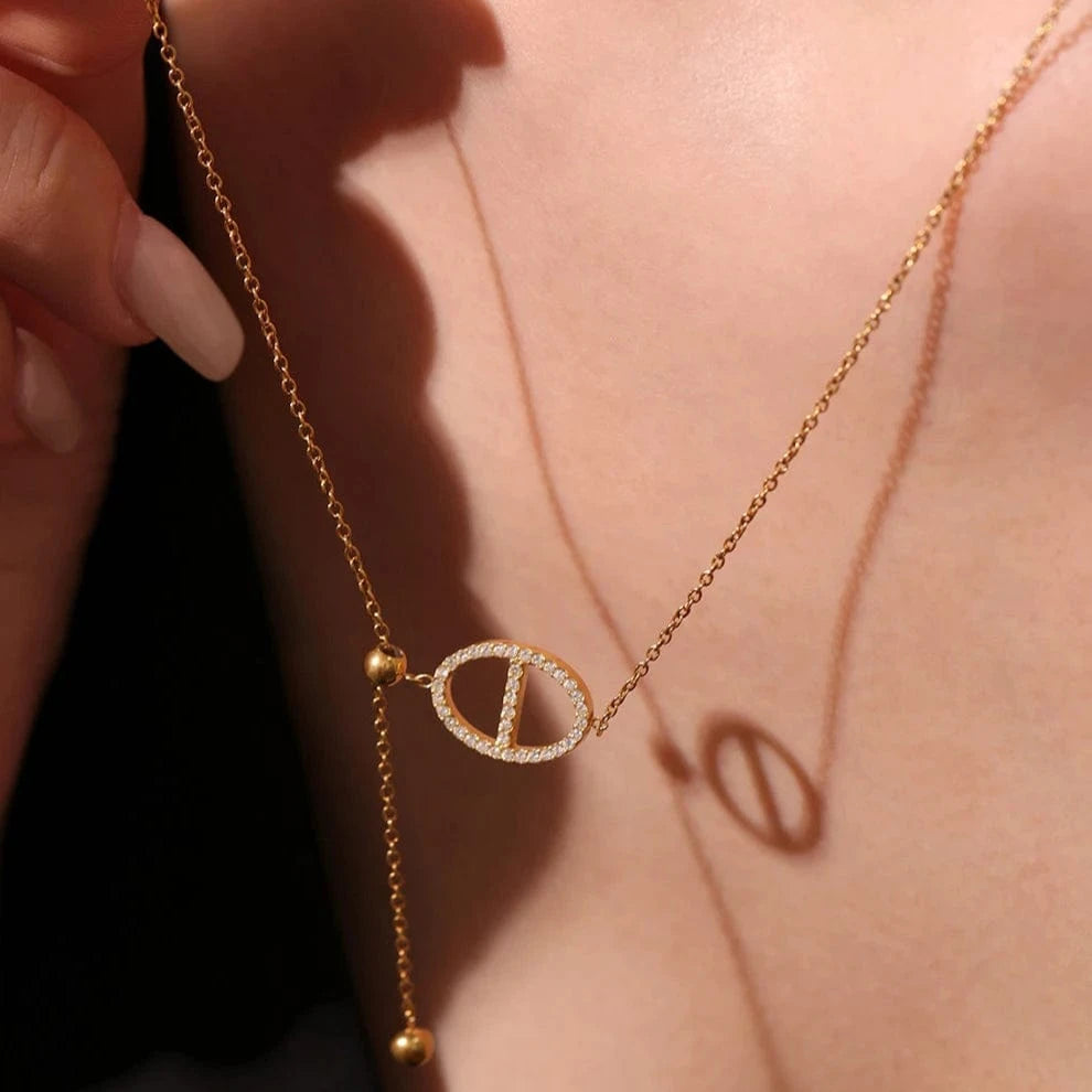 Pendentif Collier Grain de Café