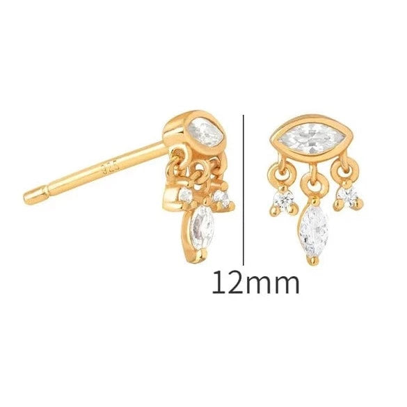 Petite Boucle d'Oreille Pendante