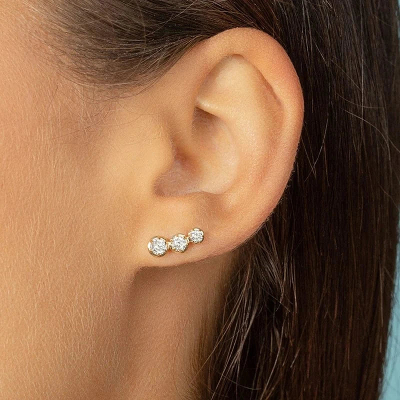 Petites Boucles d'Oreilles Grimpantes