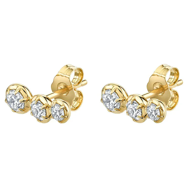 Petites Boucles d'Oreilles Grimpantes