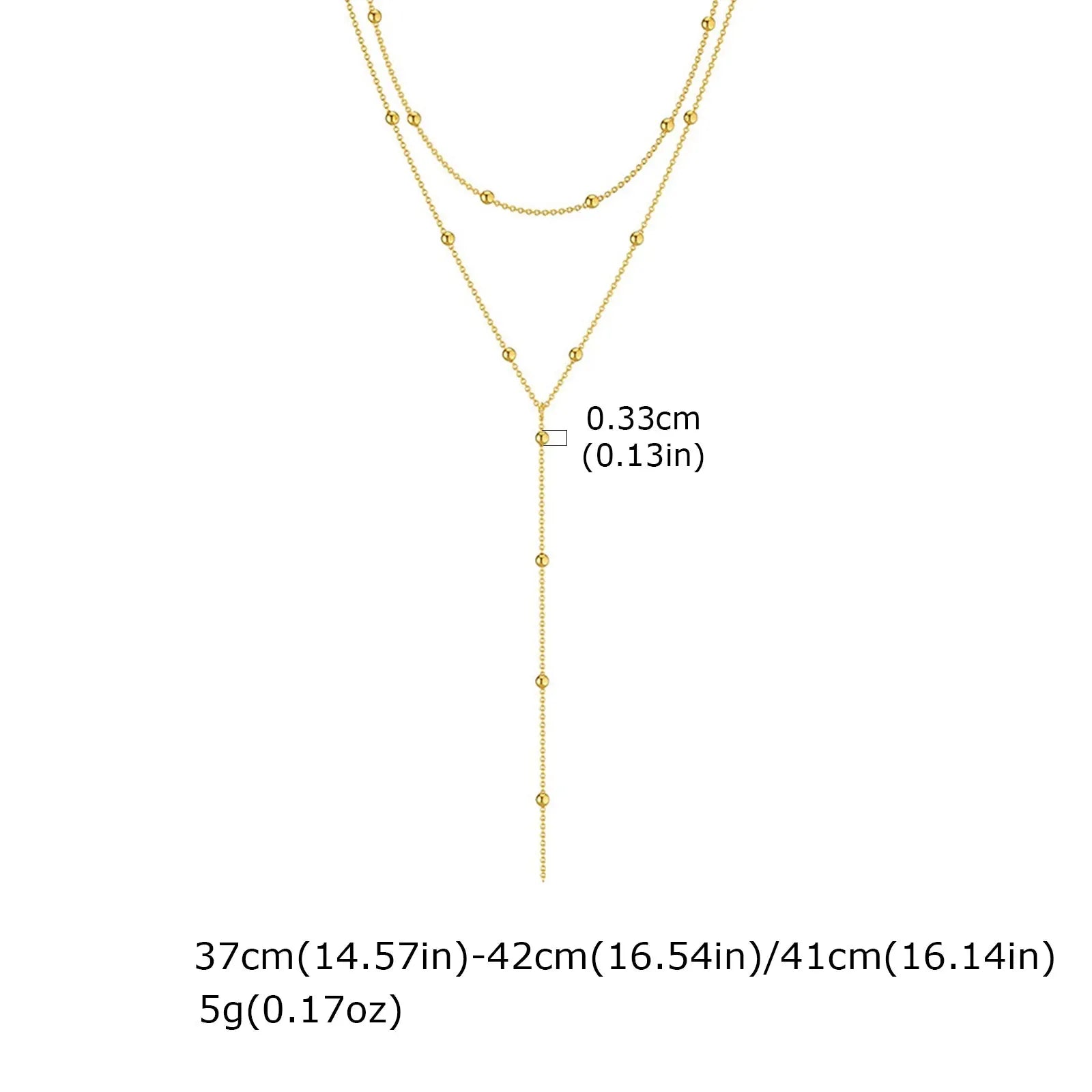 Sautoir Double Rang