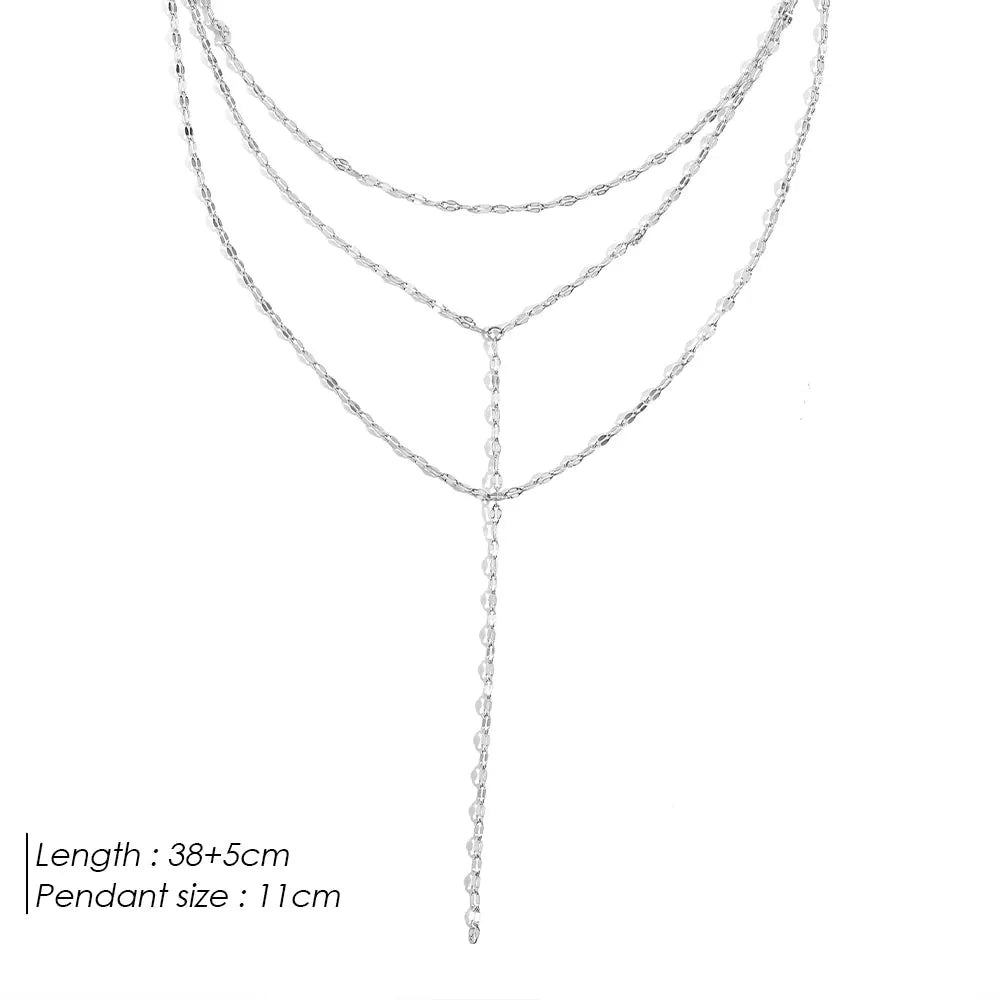 Sautoir Triple Rang
