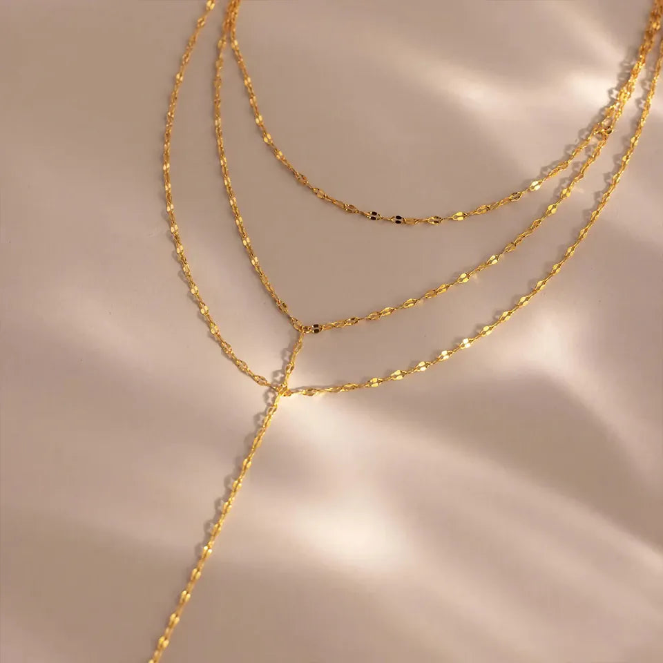 Sautoir Triple Rang
