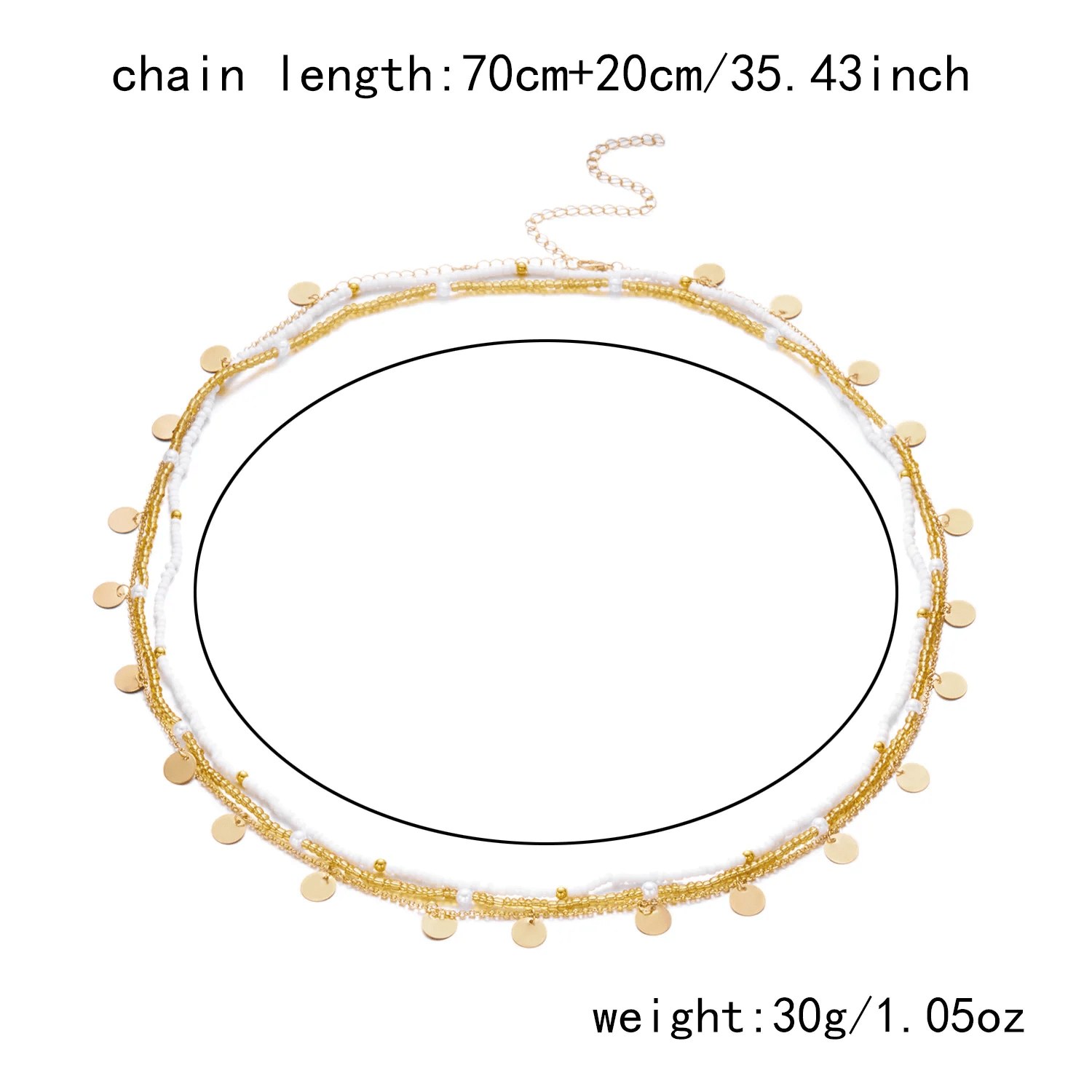 Triple Collier de Ventre