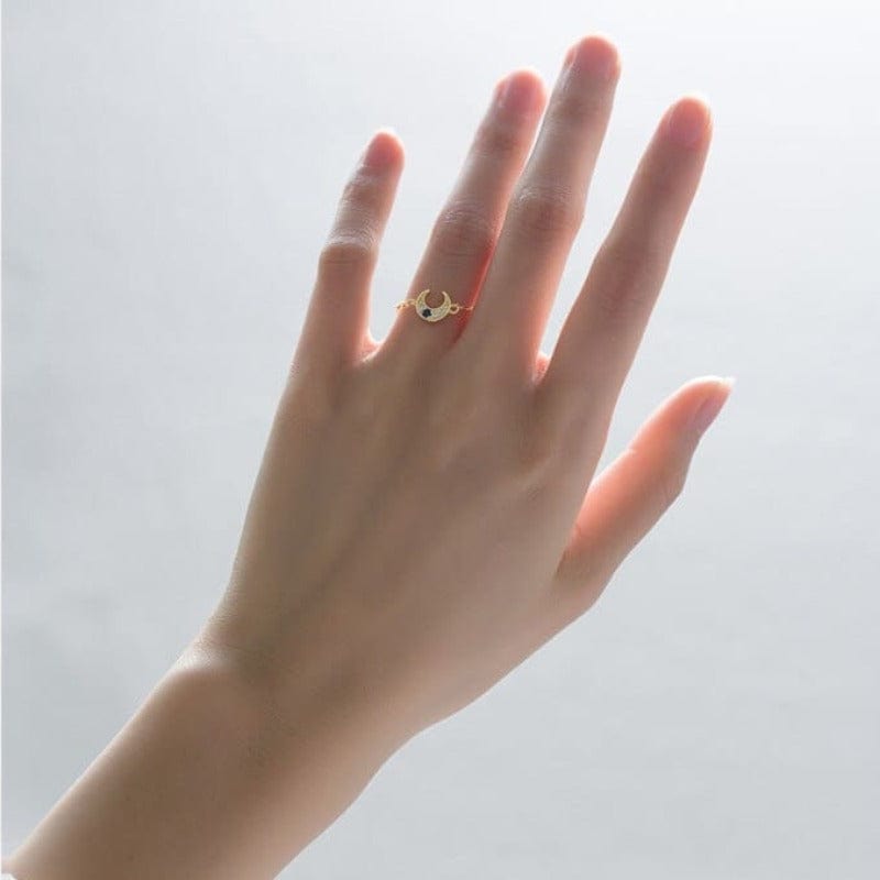 Bague chaine or jaune