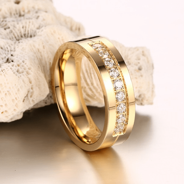 Bague fiancaille couple