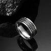 Bague homme acier inoxydable