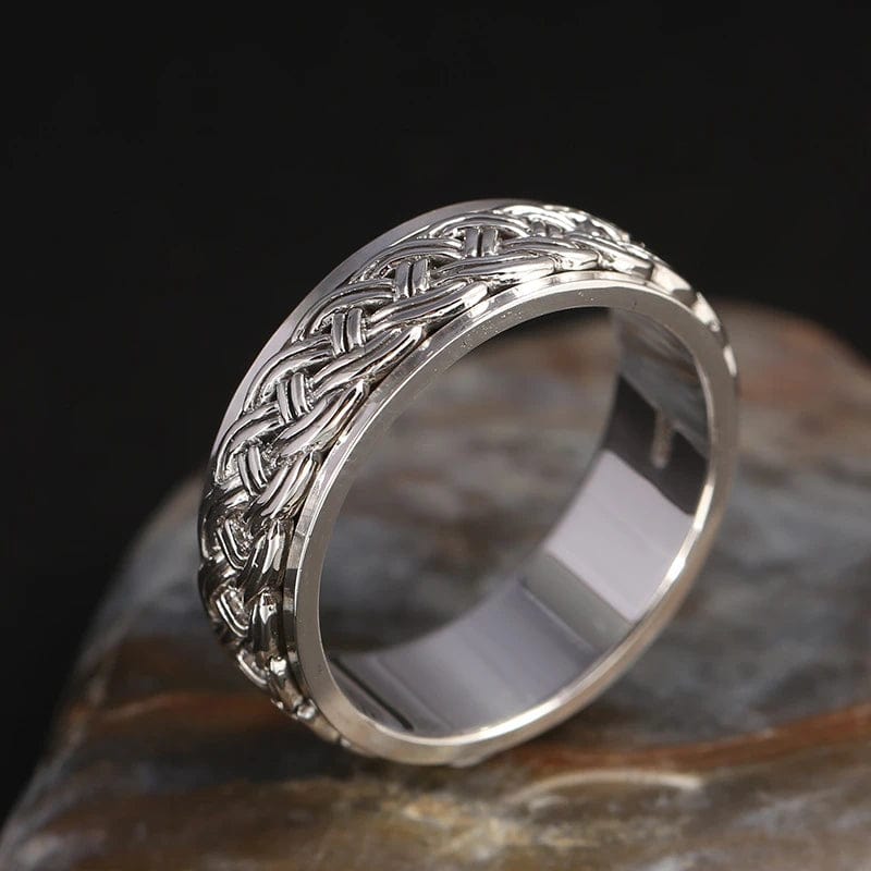 Bague homme en argent