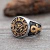 Bague homme oeil d&#39;horus