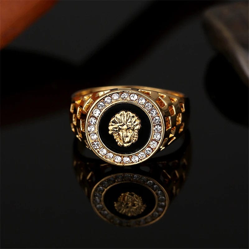 Bague medusa homme