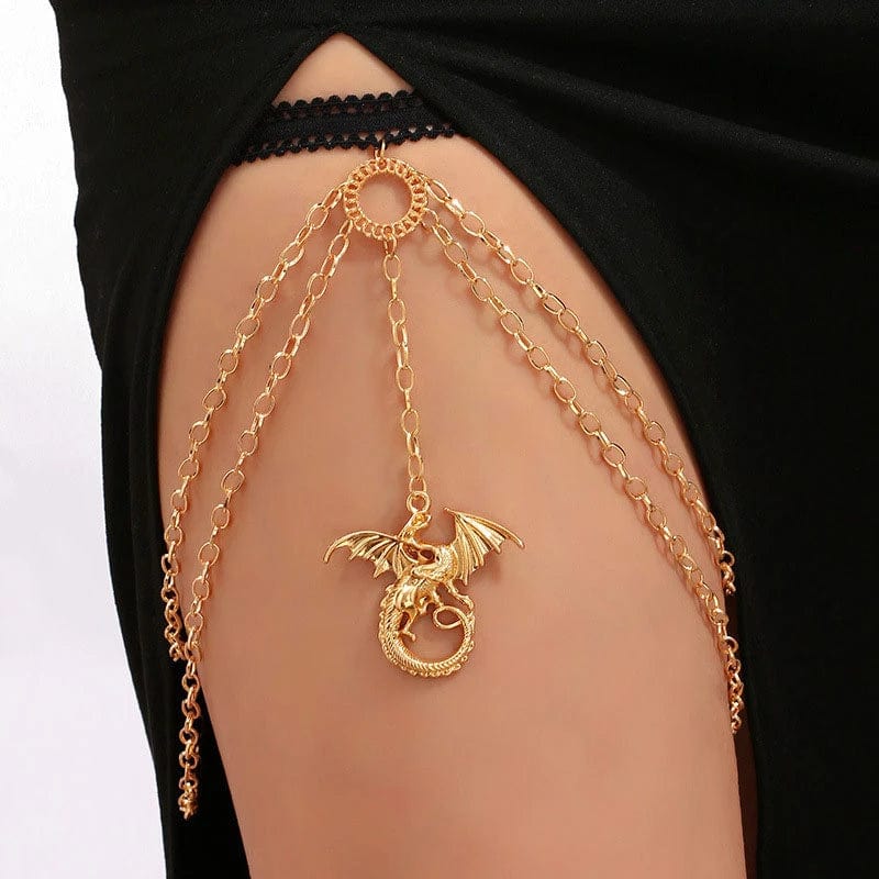Bijou de cuisse dragon