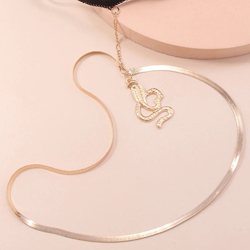 Bijou de cuisse serpent