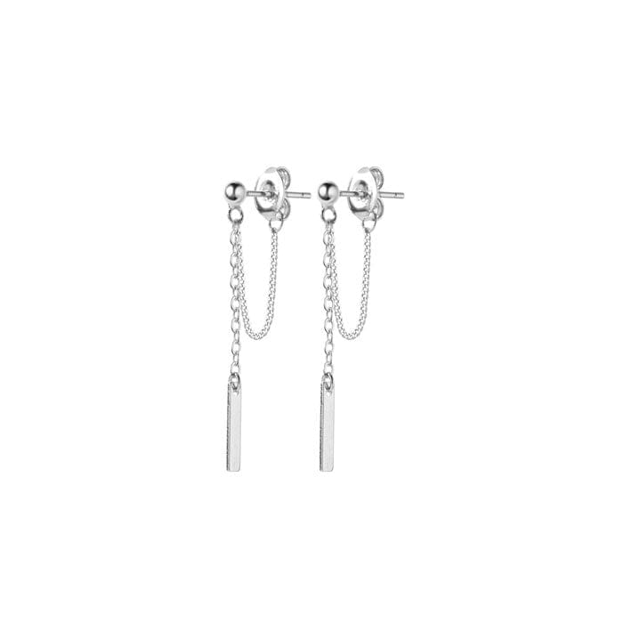Boucle d'Oreille Argent Pendante