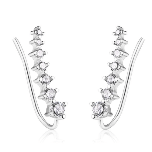 Boucle d'oreille femme grimpante