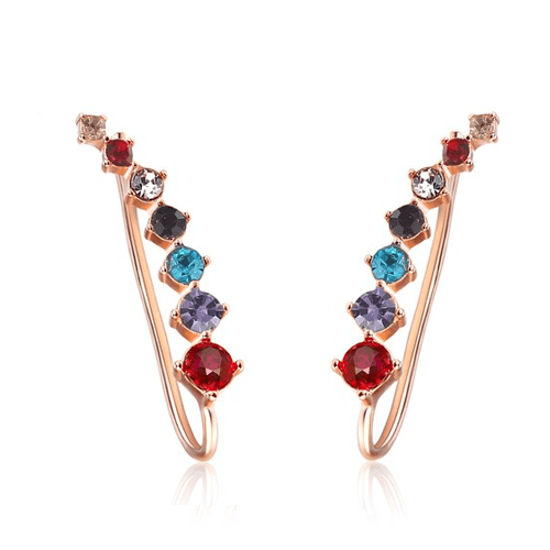 Boucle d&#39;oreille femme grimpante