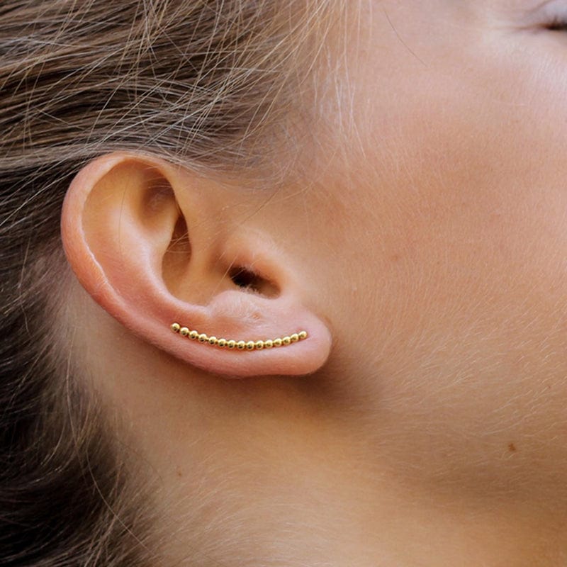 Boucle d&#39;oreille grimpante argent