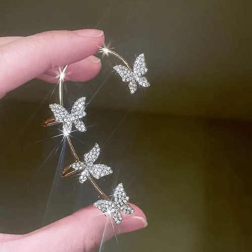 Boucle d&#39;oreille grimpante fantaisie