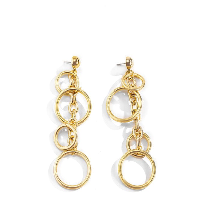 Boucle d&#39;Oreille Grosse Chaine