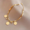 Bracelet avec pieces d&#39;or