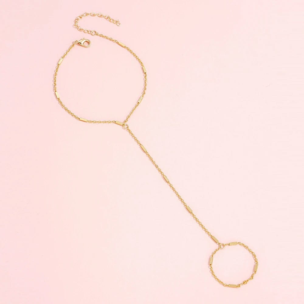 Bracelet Bague Chaine de Main