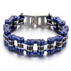 Bracelet Biker Chaîne de Moto Homme en Acier