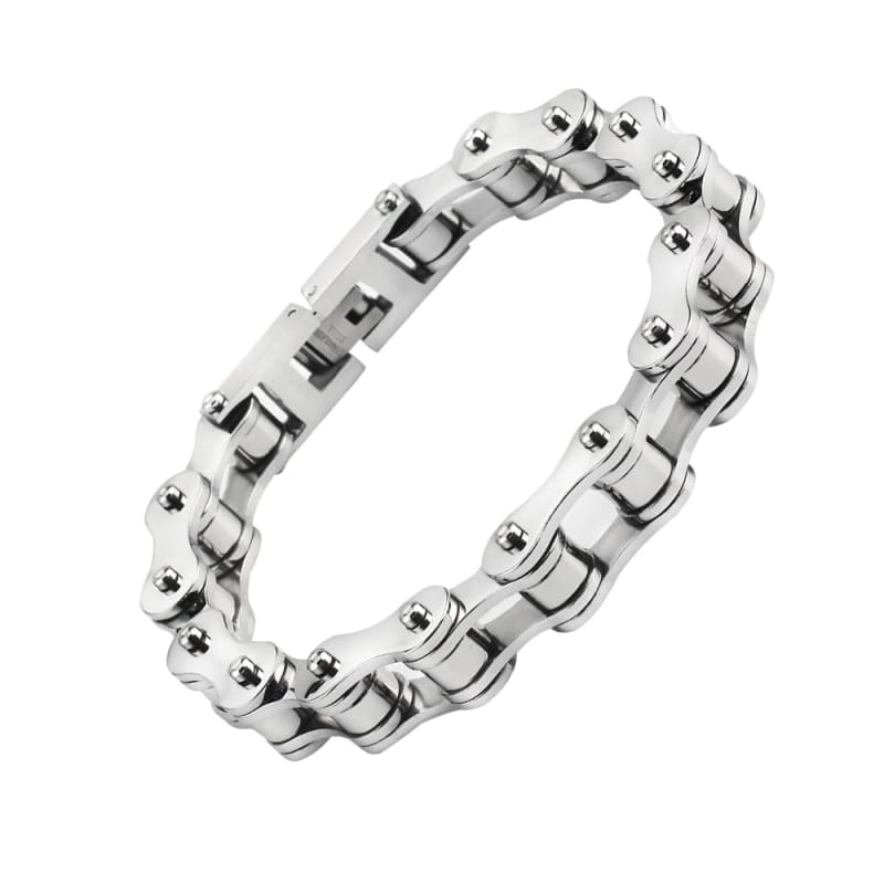 Bracelet chaine de velo argent