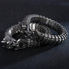 Bracelet Chaîne Homme Dragon en Acier